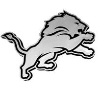 Team Stemma per Auto ProMark Detroit Lions NFL, Argento