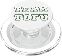 Team Tofu Vegan Vegetariano Tee Per Gli Amanti Del Tofu. PopSockets PopGrip per MagSafe