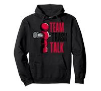 Team Trash Talk Calcio Balilla Felpa con Cappuccio