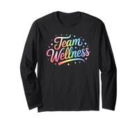 Team Ufficiale Wellness Workout Therapy Yoga OT Crew PTA Maglia a Manica