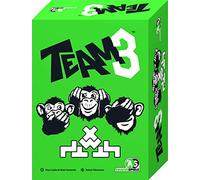 TEAM3 verde: gioco da tavolo cooperativo per famiglie, 3 giocatori, 10+