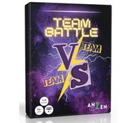 Team - Gioco di carte con 5 categorie | 10+ anni | 4+ giocatori | Serata di giochi con gli amici | Giochi di società per adulti e bambini | Sfide divertenti