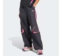 Pantaloni da allenamento Teamgeist adicolor Oversized Black / Semi Lucid Fuchsia XS