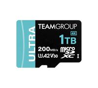 TEAMGROUP A2 Ultra Card 1TB MicroSDXC UHS-I U3 A2 V30, R/W fino a 200/170MB/s per Nintendo Switch1, Steam Deck, dispositivi di gioco, tablet, smartphone, riprese 4K, con adattatore