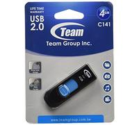 TeamGroup C141 - Chiavetta USB 2.0, 4 GB, colore: Nero