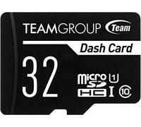 TEAMGROUP Dash Card 32GB per Dash Cam MicroSDHC UHS-I U1 scheda di memoria flash ad alta compatibilità con adattatore per attività all'aperto, sport, riprese Full HD