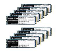 TEAMGROUP MT8FP6512G0C1P2 - Unità SSD interna a stato solido MP33 da 512 GB, 10 pezzi, cache 3D NAND TLC NVMe 1.3 PCIe Gen3x4 M.2 2280 (lettura/scrittura 1.700/1.400 MB/s), compatibile con laptop e PC