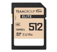 TEAMGROUP PRO 512GB UHS-I U3 A2 V30 4K UHD Read/Write Speed up to 160/120MB/s SDXC Memory Card for Professional Vloggers, Filmmakers, Photographers & Content Curators TPPSDX512GIA2V3001