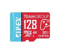 TEAMGROUP Scheda APEX da 128 GB per Nintendo Swith2 Micro SDXC Express UHS-I U3 A1 V30, R/W fino a 800/500 MB/s con adattatore TAPMSDE128GIV30A102