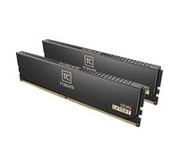 TEAMGROUP T-Create Expert CTCED548G6400HC32ADC01 - Modulo di memoria DDR5 da 48 GB (2 x 24 GB) 6400 MHz (PC5-51200), compatibile con Intel XMP 3.0 e AMD Expo, M-DIE, colore nero, codice prodotto:
