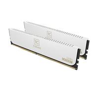 TEAMGROUP T-Create Expert - Modulo di memoria DDR5 da 128 GB (2 x 64 GB) 6400 MHz (PC5-51200) compatibile con Intel XMP 3.0 e AMD Expo, colore bianco, CTCWD5128G6400HC42CDC01