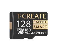 TEAMGROUP T-Create Smart A2 128GB Micro SDXC U3 V30 4K R/W Velocità fino a 160/150 MB/s Scheda di Memoria Flash ad Alta Velocità per Creatori, Compatibile con GoPro, Insta360 TTCS128GIA2V3003