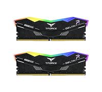 TEAMGROUP T-Force Delta Alpha RGB DDR5 Ram 32GB Kit (2x16GB) 5600MHz (PC5-44800) CL40 Desktop Memory Module RAM (nero) AMD Optimized Memory - FF7D532G5600HC40BDC01