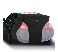 TeamObsidian Telo Copri Bicicletta da Esterno Impermeabile - Telo Copri Bici 600D - Copribiciclette da 1 a 3 Biciclette - Copribicicletta per Viaggio Trasparente - Copertura Biciclette per Esterno