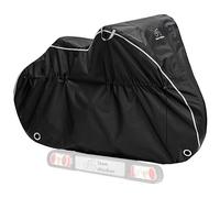 TeamObsidian Copribicicletta - Portabici da esterno impermeabile per 1, 2 o 3 biciclette - Materiale Ripstop resistente
