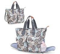 Teamoy Borsa per Tiralatte Indossabile Compatibile con Spectra S1/S2, Custodia per il Trasporto del Tiralatte con Scomparto per Laptop (Fino 35,56 CM) per Mamme Lavoratrici, Dente di Leone,Solo Borsa
