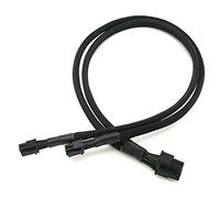 TeamProfitcom - Adattatore di alimentazione Dual Mini 6 pin a 8 pin PCI Express, cavo intrecciato per Mac Pro Tower/Power Mac G5 38,1 cm