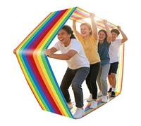 Teams Building - Tappetino da corsa da 5,97 m x 0,67 m, per esterni, per adulti e bambini, per interni ed esterni, feste e eventi aziendali