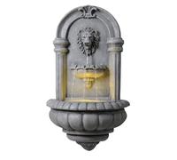 Teamson Home Löwenkopf Fontana da Parete per Esterni, 81 cm