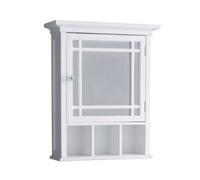 Teamson Home Neal Collection armadietto a Specchio, Bianco | PORTA A SPECCHIO