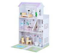 La casa delle bambole giganti di Olivia Little World con accessori da 16 bambole, casa delle bambole in legno con mobili, 3 piani, bambole per bambini per bambole da 12 pollici/30 cm, 3 anni+
