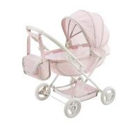 Teamson Kids Elegante Passeggino Rosa per Bambole, Stile Principessa a Poi