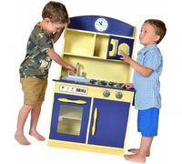 Teamson Kids Navy Deluxe Kitchen TD-11412B | Cucina gioco deluxe