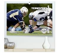 Teamsport Lacrosse - Face-off (hochwertiger Premium Wandkalender 2026 DIN A2 quer), Kunstdruck in Hochglanz: Packende Spielszenen aus der Welt des Lacrosse