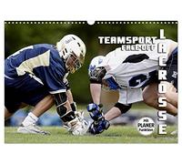 Teamsport Lacrosse - Face-off (Wandkalender 2026 DIN A3 quer), CALVENDO Monatskalender: Packende Spielszenen aus der Welt des Lacrosse