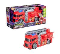 Teamsterz Camion dei pompieri Mean Machines | Giocattolo di camion dei pompieri con luci e suoni realistici | Giocattoli per camion dei pompieri per emergenze dei pompieri