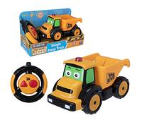 Teamsterz JCB My First Dougie Dump Truck | JCB RC Dump Truck Toy | Veicolo da costruzione con telecomando | Set da gioco per veicoli da | Giocattoli per auto da costruzione e camion | Età 2+