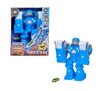 Teamsterz Robo Wreckers Gorilla Slam Playset | Robot Gorilla lanciatore di auto pressofuso con luci e suoni | Include 1 auto pressofusa | Giocattolo per bambini per ragazzi e ragazze | Set da gioco