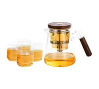 Teapot in con infusore, Spout Tea Brewer, Water Separation Glass Teapot