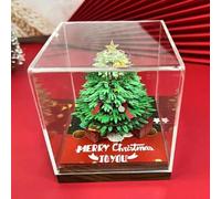 Tear-Away3D Art Memo Pad di carta con luce LED, blocco note artistico di carta P-APER intaglio arte scrivania decorazione casa scultura regalo, calendario panoramico albero di Natale casa per regali