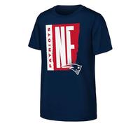 Tear It Up - Maglietta NFL New England Patriots, Colore: Blu Navy