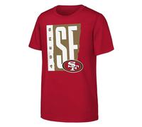Tear It Up NFL San Francisco 49ers Maglietta Rosso Scuro