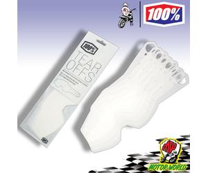 tear off laminati 7 pezzi per maschera racecraft, accuri e strata 100%