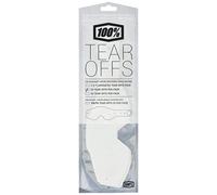 100% Tear-Off RC1/AC1/ST1 Standard per Maschera Moto – Trasparente – 20 pz