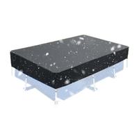 Tear Resistant Pool Cover, Windproof Swimming Pool Protector | Adjustable Drawstring Closure, Secure Coverage, Outdoor Pool Protection Against Leaves Dust Debris And Seasonal Weather
