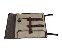 Tear Sturdy Tent Stake Bag | Multifunctional Camping Accessory Organizer with Handle | Oxford Cloth Storage for Nails/Hammers/Tools | Portable & Foldable Design