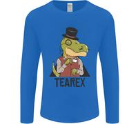 Tearex Divertente Dinosauro Tè Bevitore Uomo Maniche