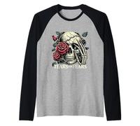 Tears for Fears - Teschio gotico e rose, estetica scura Maglia con Maniche Raglan