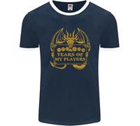 Tears Of My Players RPG Role Playing Games Uomo Ringer T-Shirt FotL