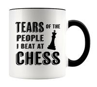 Tears Of The People I Beat At Chess Mug Ceramica Tazza Colazione Resistente Tazze Per Ufficio Casa Cappuccino 330Ml