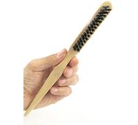 Tearsheet Detail Finishing Hairstyling Brush - Spazzola da prendere con manico della coda per spazzolare la schiena, pettinare la schiena, creare volume, prendere in giro o slicking capelli indietro in uno chignon o coda di cavallo