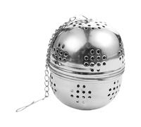 Teas Leaves Spices Ball Strainer Spices Meshes Sieves Stainless Steels Infuser with Chain Teapot Filter for Brewing Stainless Steels Teas Infuser with Rope Chain