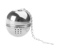 Teas Leaves Spices Ball Strainer Spices Meshes Sieves Stainless Steels Infuser with Chain Teapot Filter for Brewing Stainless Steels Teas Infuser with Rope Chain