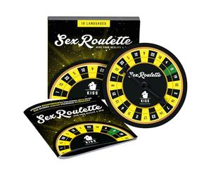Tease And Please Sex Roulette Kiss, Nl-De-En-Fr-Es-It-Pl-Ru-Se-No, Taglia St - 100 Gr