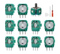 teasteam 2.3K Potenziometro Trimmer per PS5 Controller 10 Pezzi Sostituzione Moduli Bilanciere del Joystick Parti Riparazione per Analogici Joystick PS5 DualSense Controller, 1 Kit di Apertura