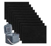 teasteam Filtro antiodore per bidone del compost da cucina J&J, confezione da 10 filtri a carbone attivo per rifiuti alimentari Joseph & Joseph e bidoni filtri di ricambio per bidoni dei rifiuti